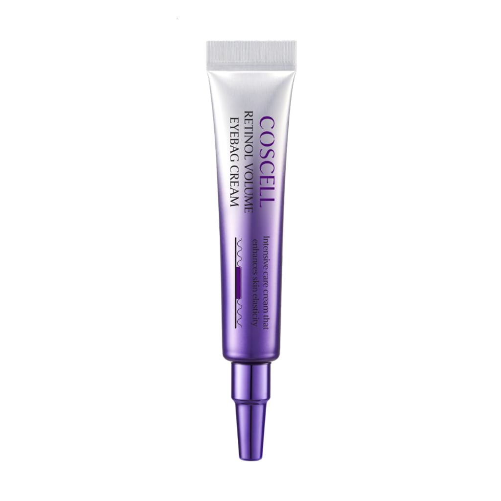 Крем для шкіри навколо очей Coscell Retinol Volume Eye Bag з ретинолом, 10 мл